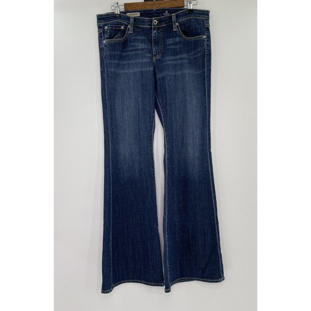 AG Adriano Goldschmied Women’s Belle Flare Leg Jeans Size 31 X 34